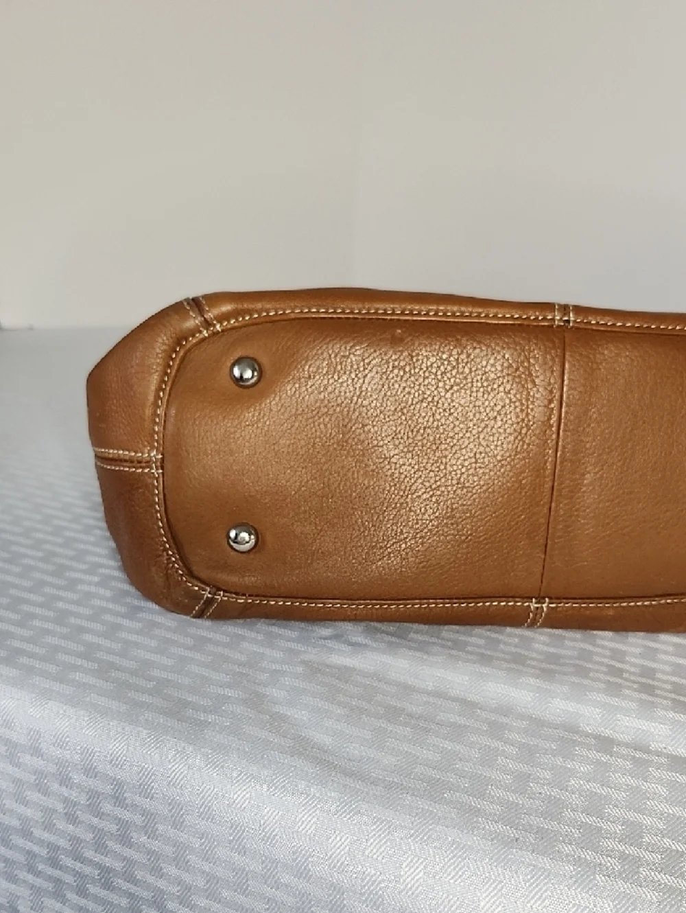 Tignanello Leather Hobo Shoulder Bag